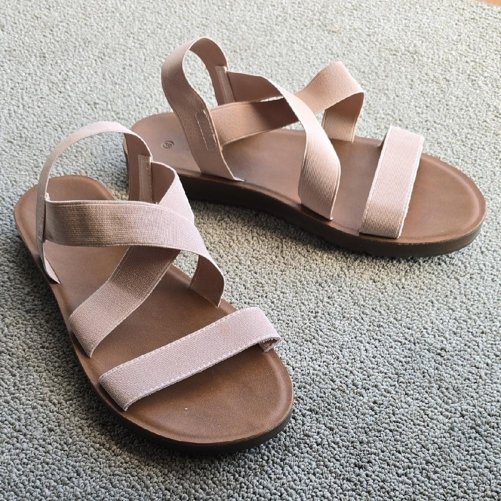 Ardene Beige Strappy Sandals